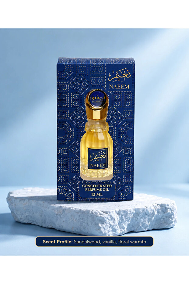 Naeem Concentrated Perfume Oil Attar 12ml (Alcohol-Free)