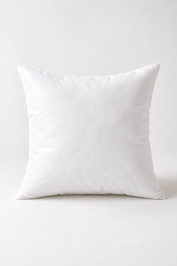 Bead Fiber Filled Inner Pillow Cushion - White