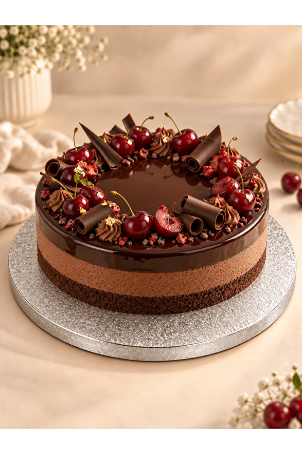 24 cm Round Cake Base – 12 mm Thickness (3 Pcs)