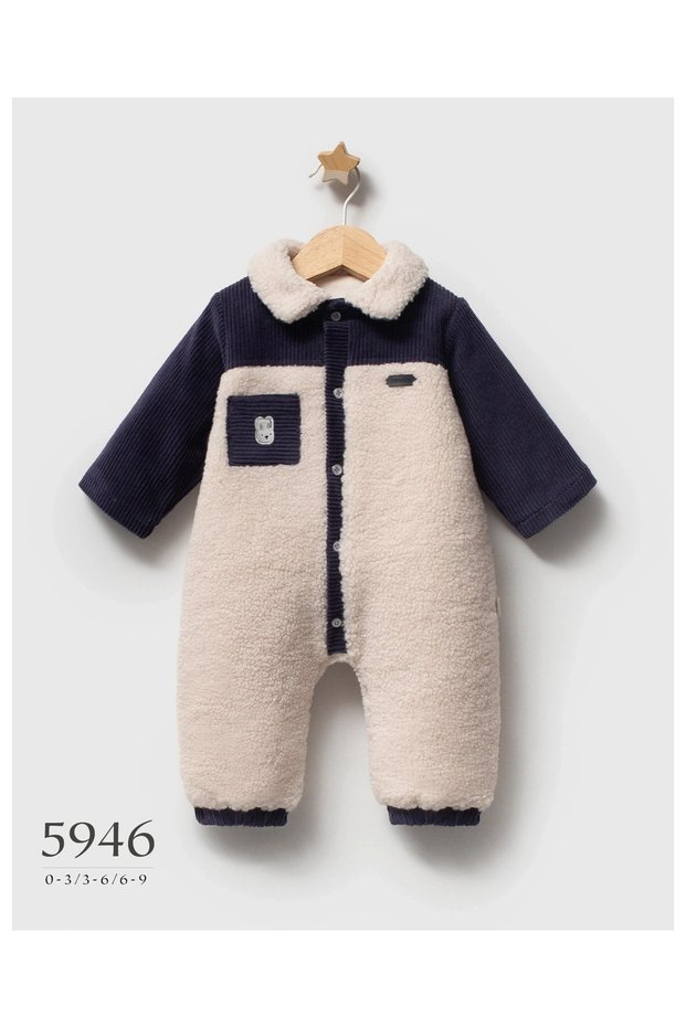 Baby Boy Convivial Winter Jumpsuit 5946