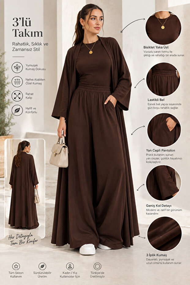 Alora Triple Sandy Casual Set