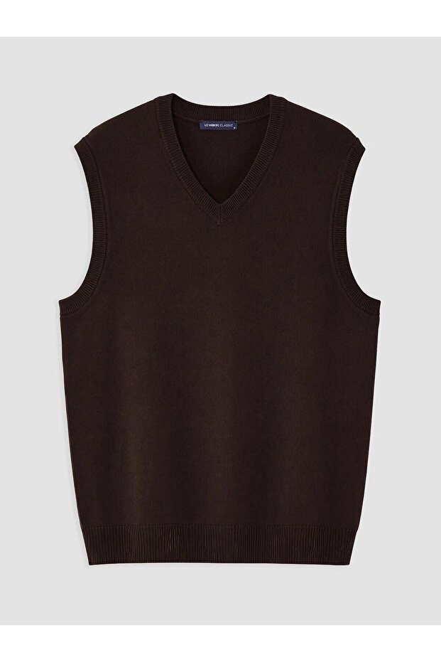 V-Neck Men's Knitwear Sweater (W6)
