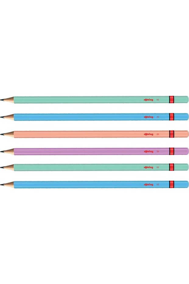Metallic Pencil Set of 6
