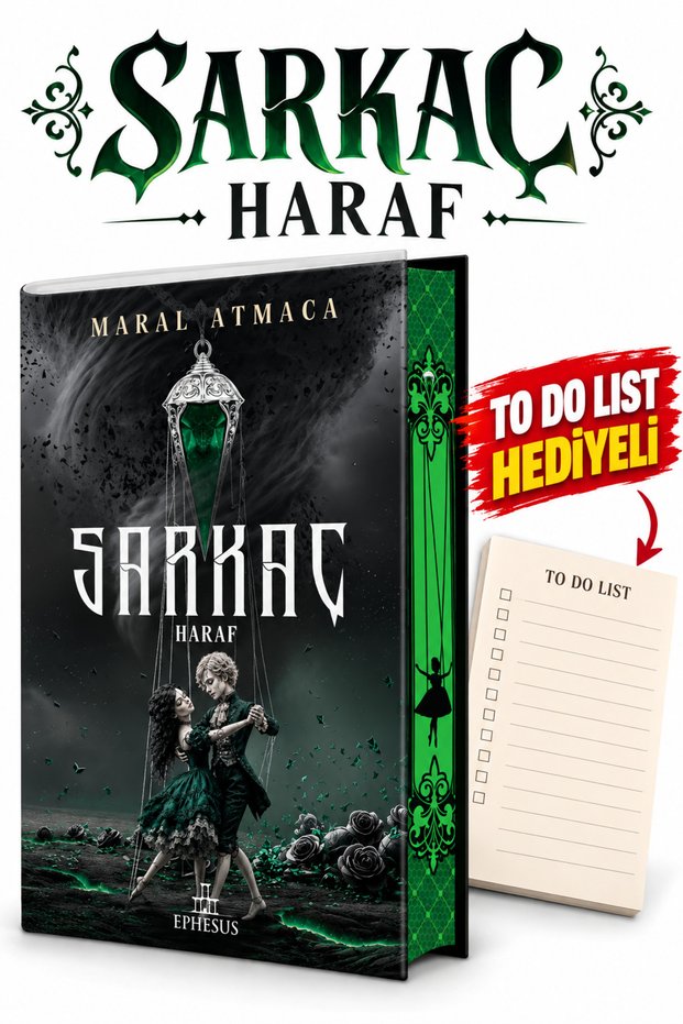 Sarkaç 4: Haraf – Hardcover with Side Coloring and TO DO LİST Gifts