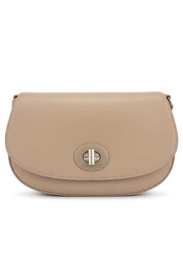 7104 Beige Women's Shoulder Bag