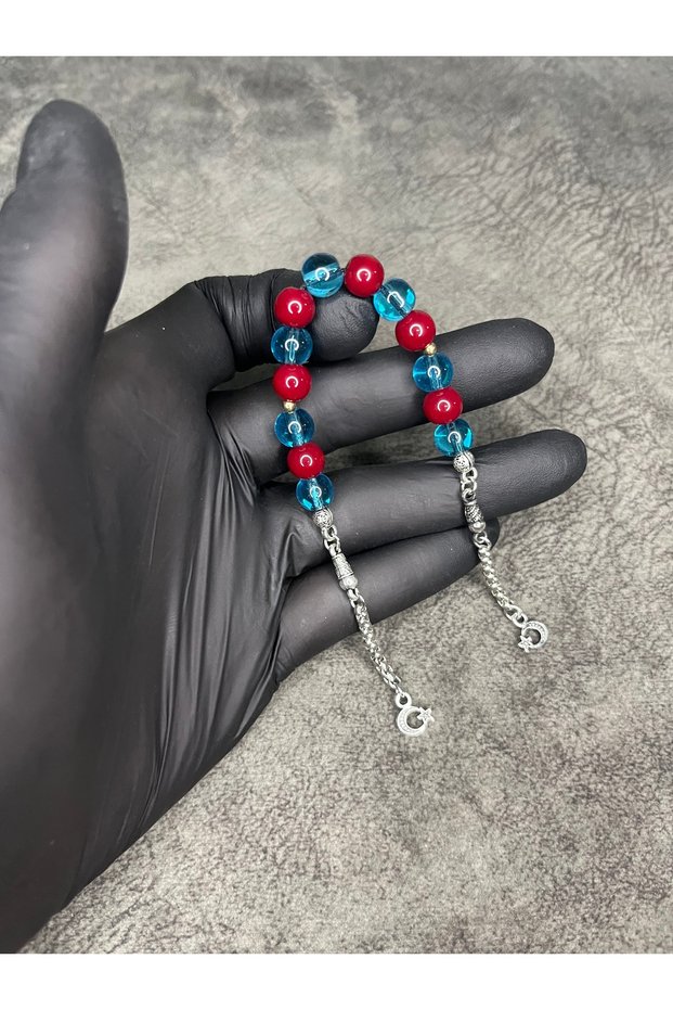 Zaza Sallamalık Yellow Red Fan Prayer Beads