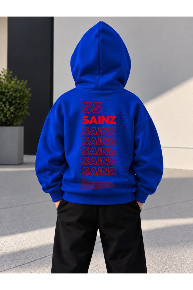 Sweatshirt (Hooded) Boys' 3 Thread Raster Printed Winter Hoodie