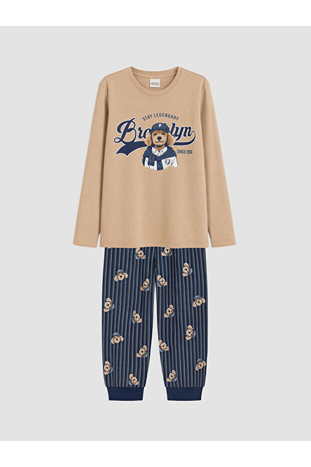 Esvab • Modern & Distinctive Printed Boys' Pajama Set