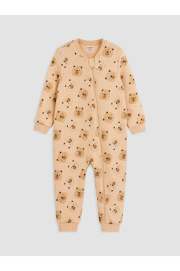 Gencc Quality Lcw Baby Beige 2.5 Tog Oval Collar Baby Boy Sleeping Bag