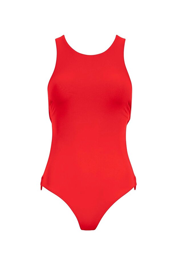 One-Piece Swimsuit Summer Soft Fabric Stylish Back Detail