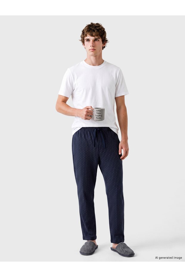 Patterned Men's Pyjamas Bottoms