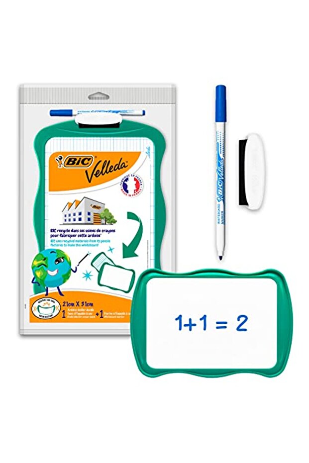 Velleda Double-Sided Whiteboard 21 x 31 cm