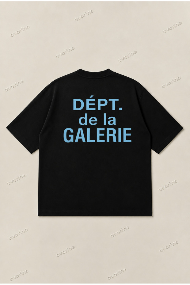 Gallery Dept De La Galeria t Printed Oversize Unisex Boxy Cut 100% Cotton Breathable Tshirt | Streetwear