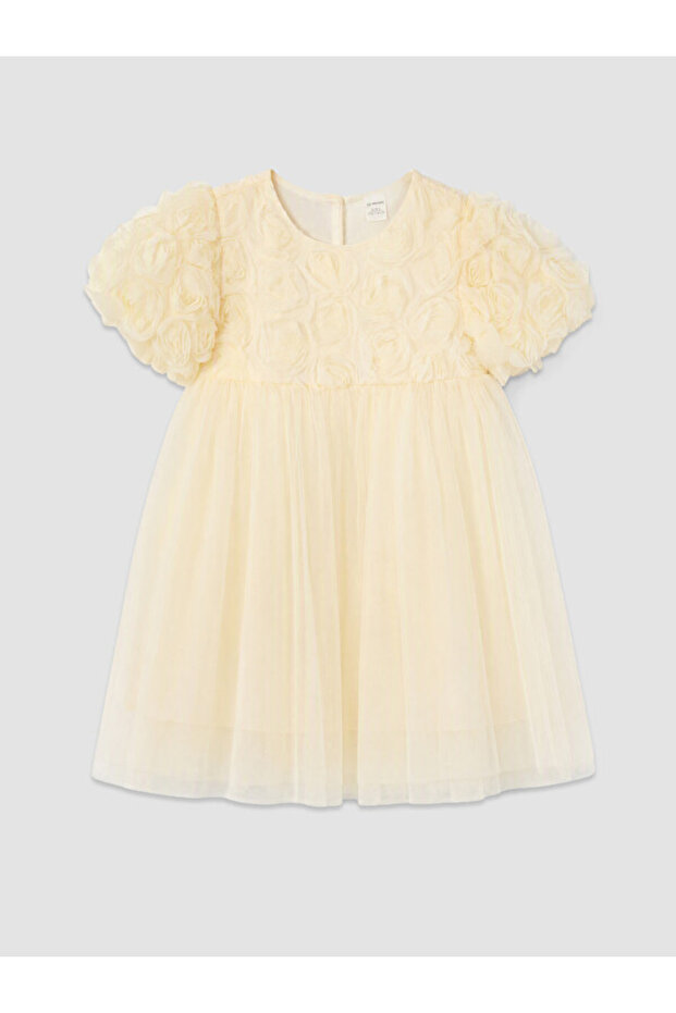 Zero Roba Collar Girl's Dress from Uzg Store for Style Enthusiasts