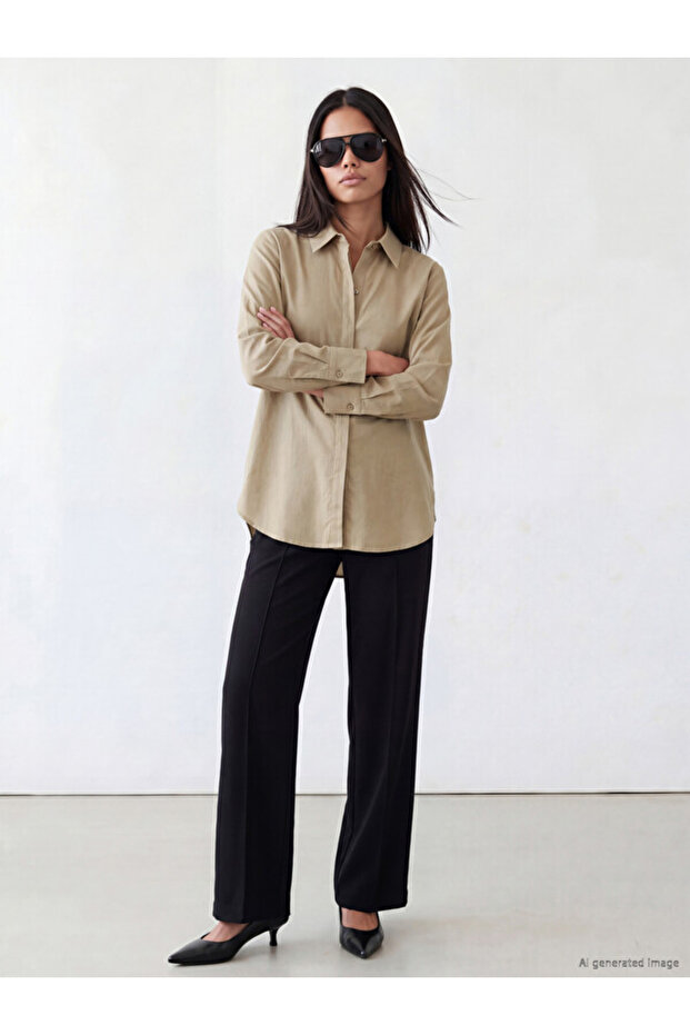 Esvab • Modern & Distinctive High-Waisted Women's Trousers
