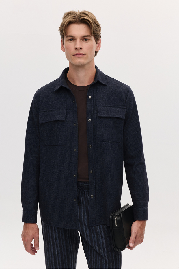 πͺπ’π’π π§π’π¨ππ Doku Patterned Shirt Jacket
