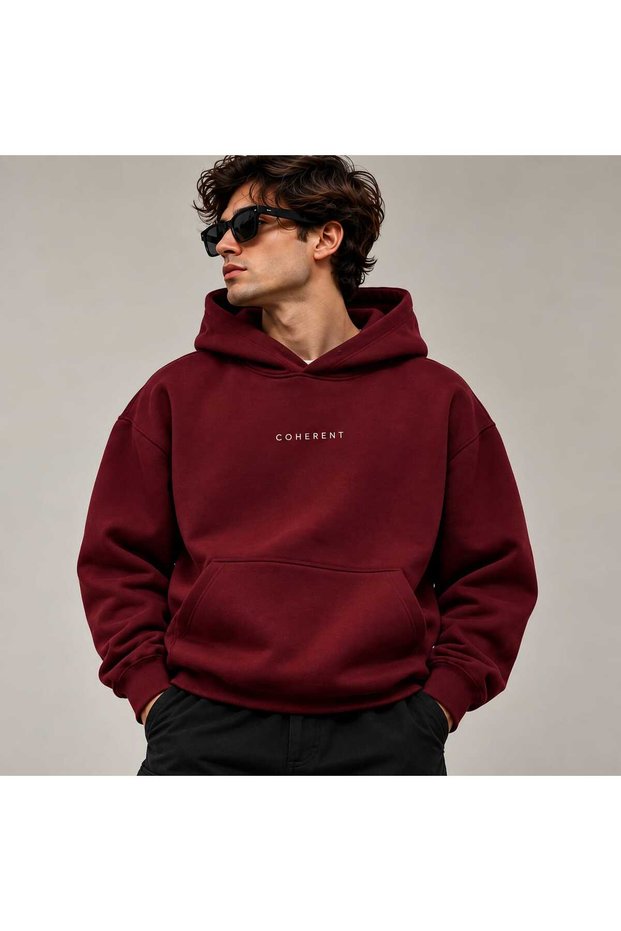 Unisex men/women color custom Printed cotton Oversized Hooded sweatshirt