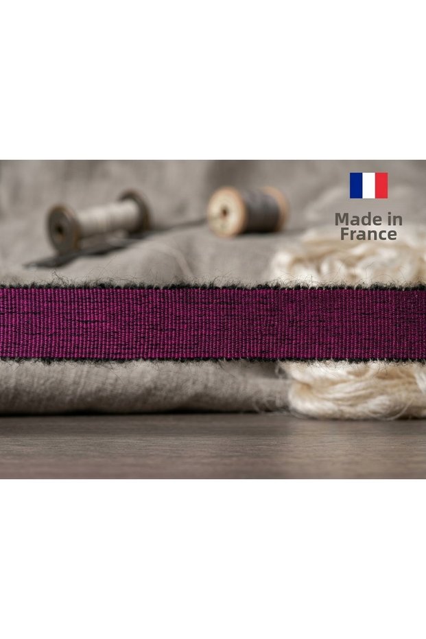 Special Series Woolen Ribbon Made from French Angora Yarn / Sewing Cleaning Strip 25mm - 10 Meters