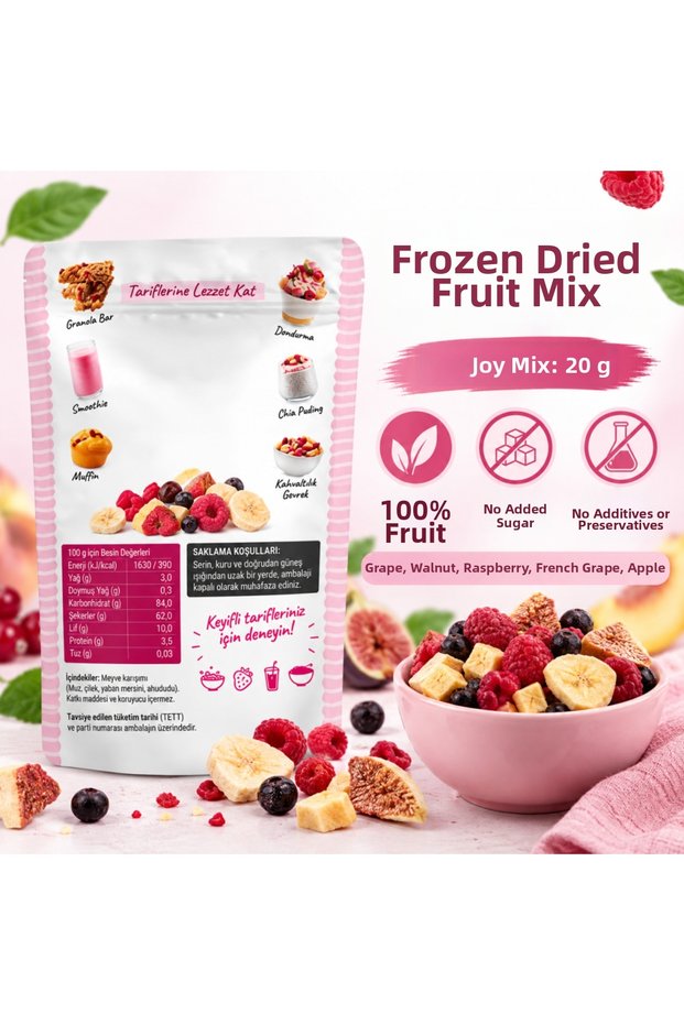 Fresh Freeze-Dried Joy Mix 20 g