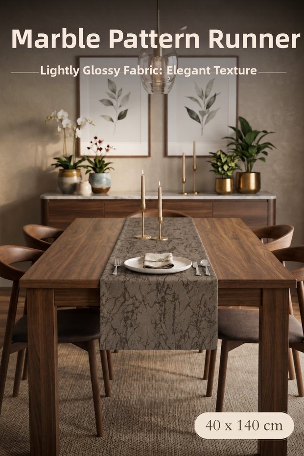 Luxury Veined Satin Runner Tile 40 X 140