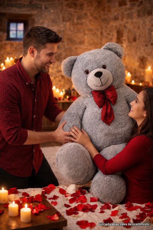 160 Giant Plush Bear Romantic Gift & Home, Cafe, Showcase Decoration