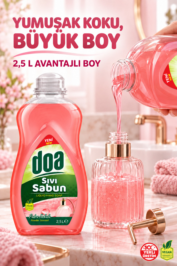 مسحوق الصابون السائل المعطر / 2500 مل