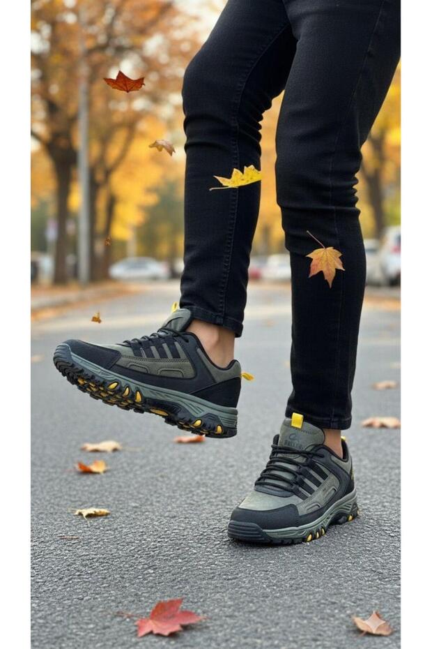 Men's Waterproof Orthopedic Outdoor Shoes - Khaki
