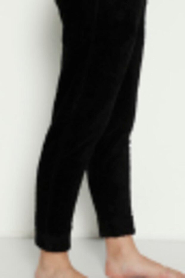 Luxury Fluffy Fleece Winter Pajama Bottoms with Pockets