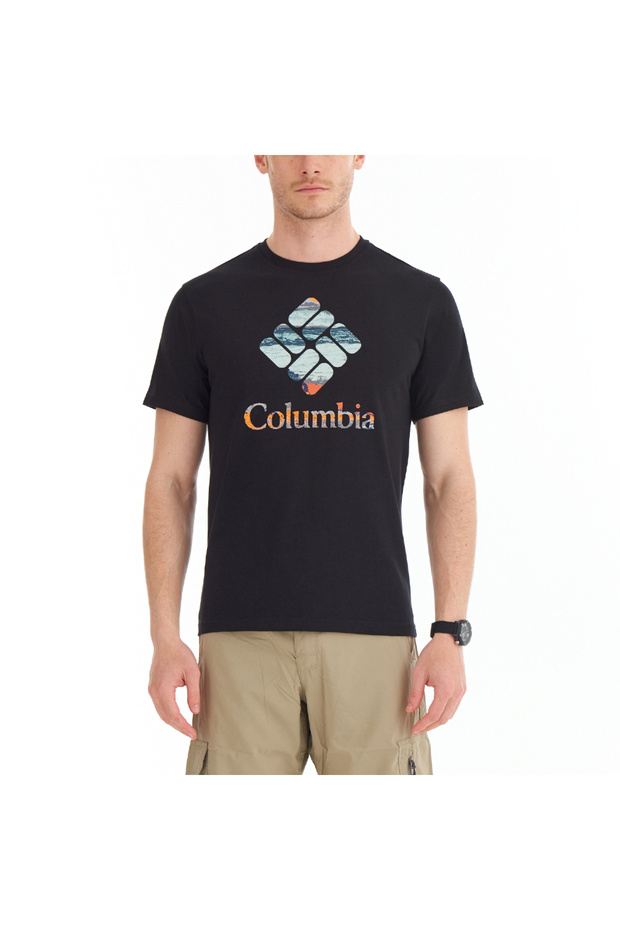 Csc Stacked Hyper Nature Men's Short Sleeve T-Shirt