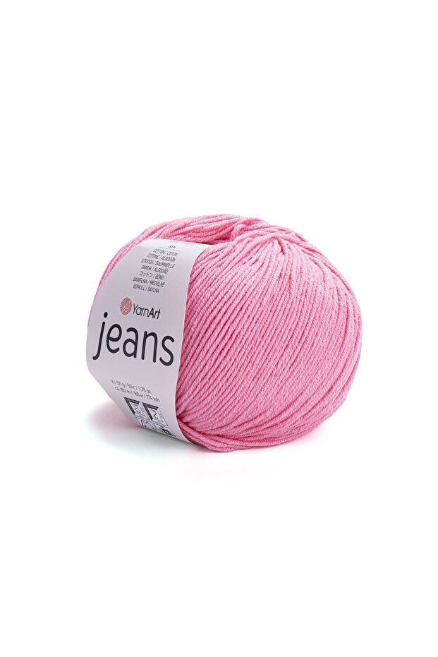 Jeans Candy Pink Amigurumi Hand Knitting Yarn 78