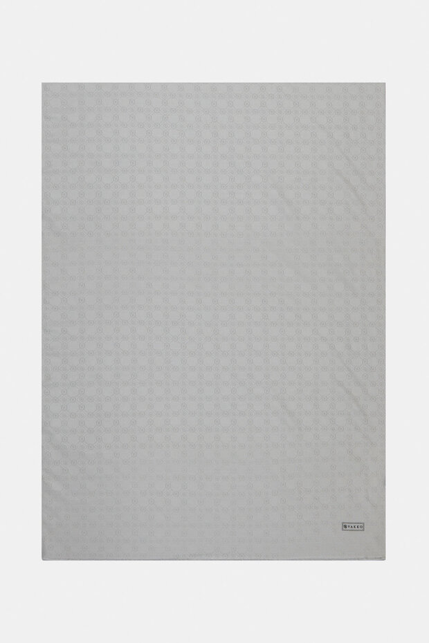 White Cotton/Silk Shawl