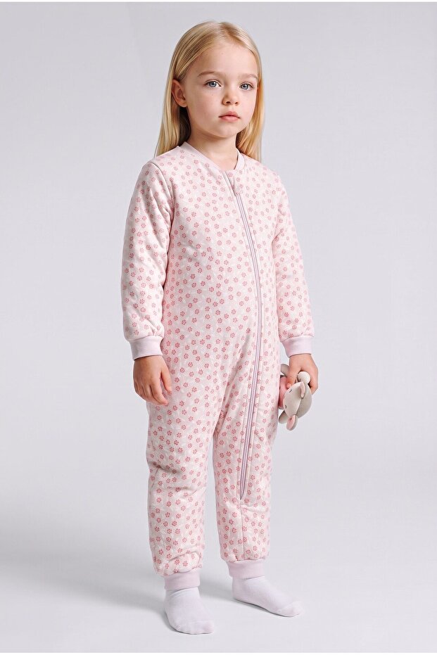 100% Cotton 1.6 Tog Animal Pattern Printed Sleeping Bag for Baby Girl I4229A526Wn