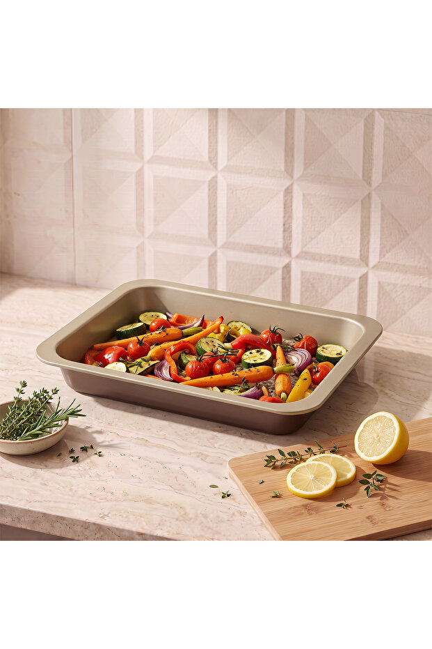 Actuel Rectangular Baking Tray Bronze 30X40 cm