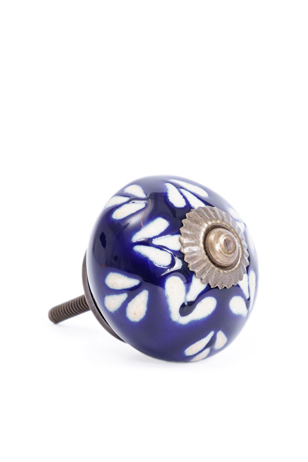 Porcelain Patterned Drawer Handle (4X6 cm)
