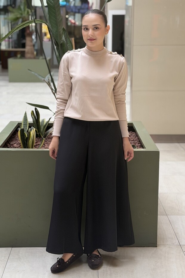 Synthesis Logos Wide Leg Pants