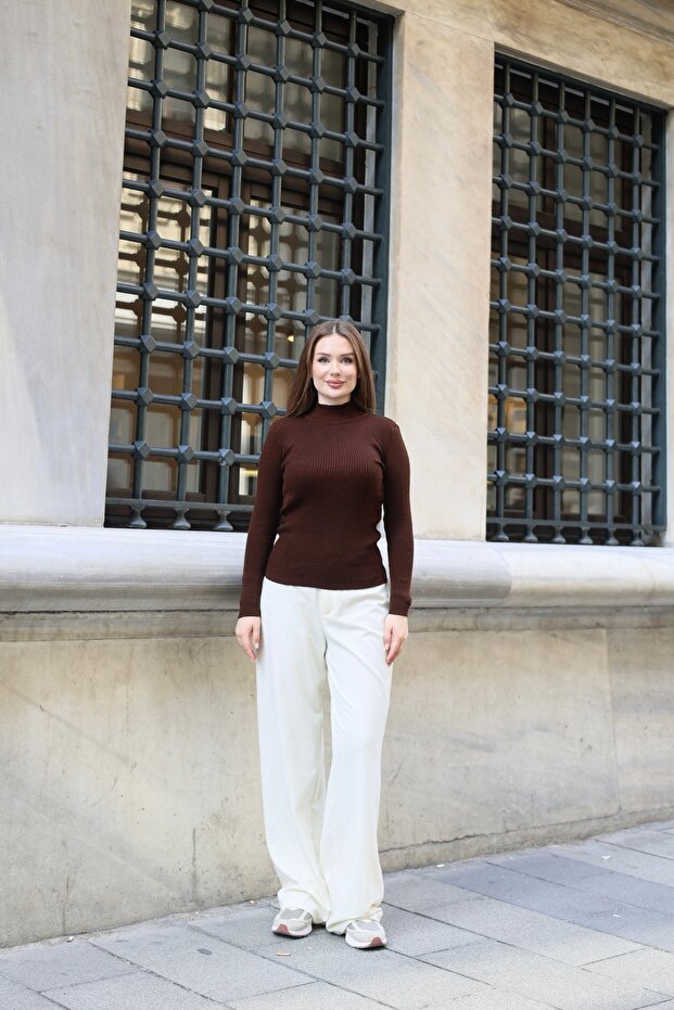Nisum Half Fisher Knitting Sweater