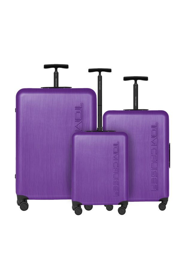 Space Hard Luggage 20/24/28 Inch - Purple