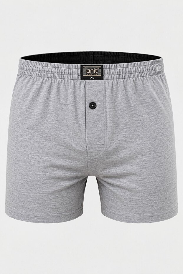 Premium Men's 100% Cotton Lycra Anti-Sweat Comfortable Loose Fit Buttoned Boxer