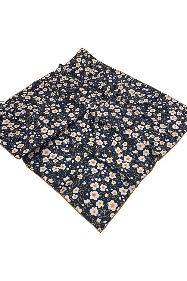 Sport Scarf - 9017-13 Navy Blue