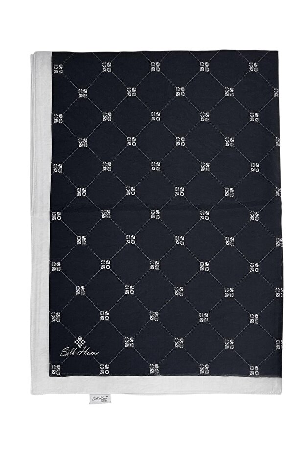 Olinda Shawl - 49003 - Matte Black White