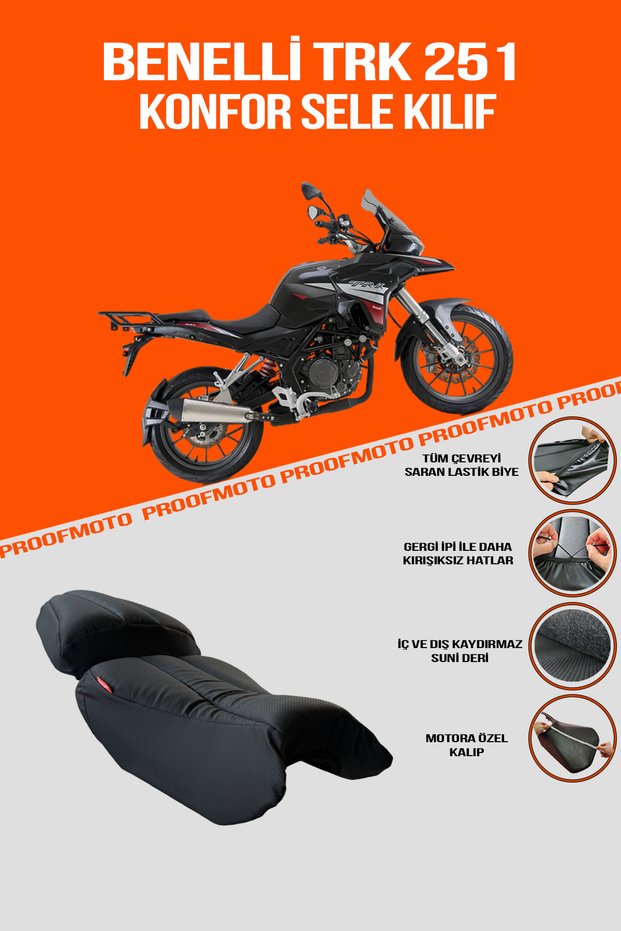 Benelli Trk 251 Comfort Saddle Cover