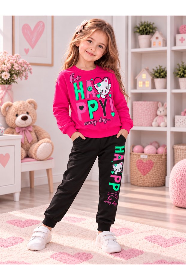 Girl's 2-String Tracksuit Set