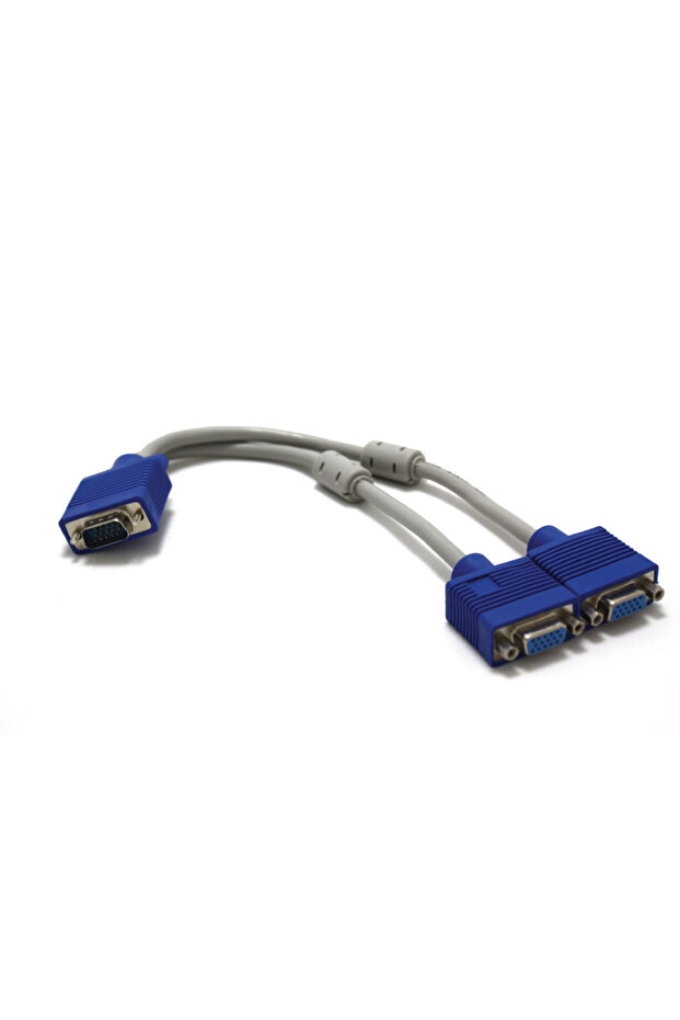 Vga 15 Pin Vga Y Cable Multiplexer Switch Cable Apparatus Svga Monitor Multiplexer