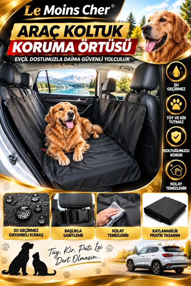 Hyundai Bayon Auto Cat Dog Cover Cushion Waterproof Mattress Seat Protector