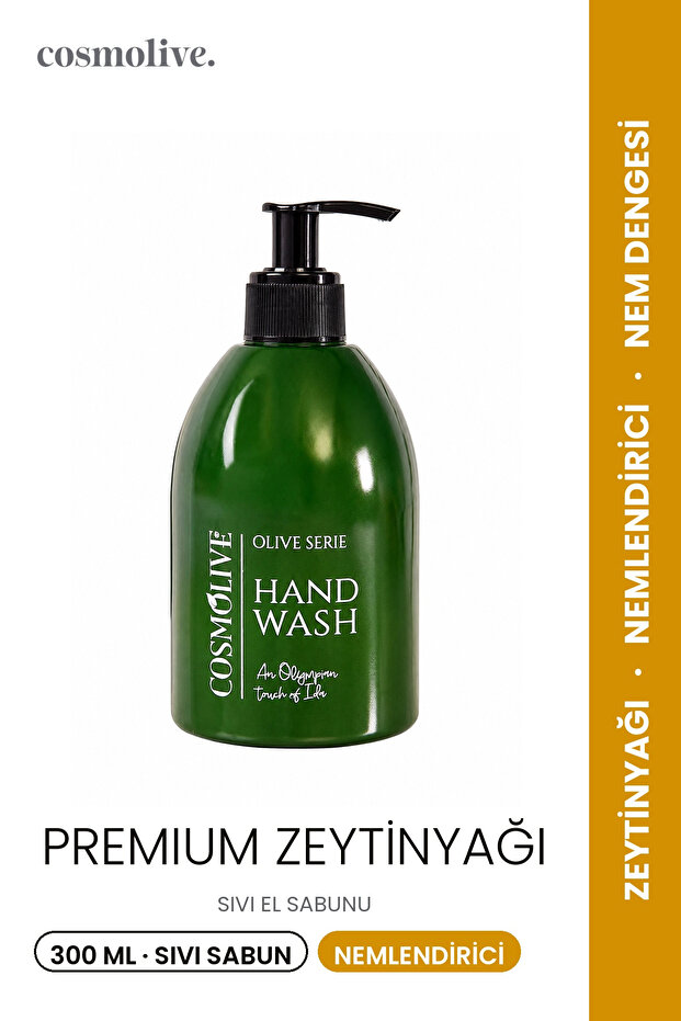 Liquid Hand Soap | Premium Olive Oil | Moisturizer | Oil and Moisture Balance | 300ml