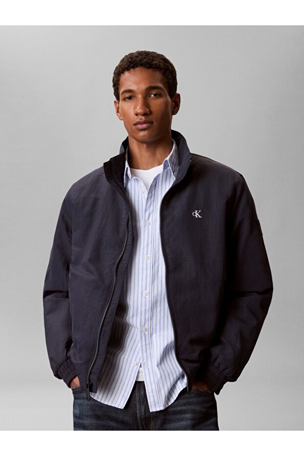 Waterproof Logo Regular Fit Coat Lv04Rg500Gcef Men's Coat Lv04Rg500G Cef