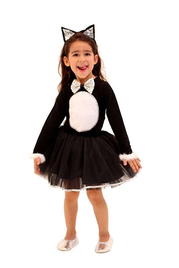 Halloween Cat Girl's Costume