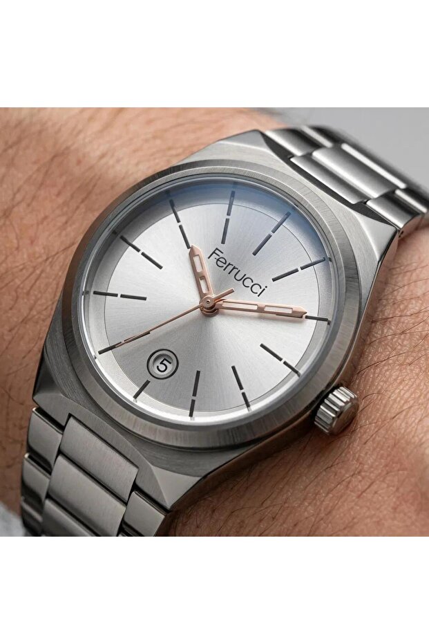 Steel Case Calendar 2 Year Warranty Men's Wristwatch Fc122403444M.04600023