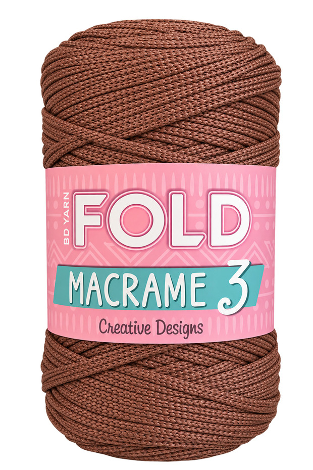 Yarn Macrame No:3 - 205 Polyester Macrame Thread 1 mm - 100 Gr - 115 m Supla Thread Bag Thread