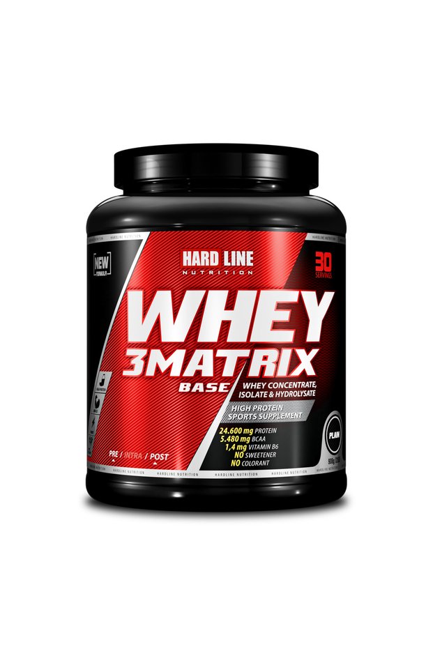 Whey 3Matrix Base 908 Gr Unflavored Protein Powder (No Creatine)